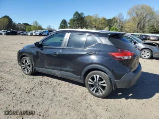 2018 Nissan Kicks SV with VIN 3N1CP5CU6JL497857, listed as a Copart auction lot 50073075 with 89,003 mi miles and Salvage Title. Bid and sale history available at carsss.com. Image 2.