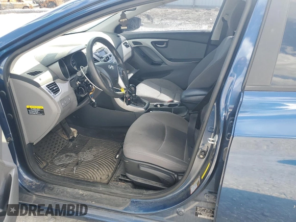 2016 Hyundai Elantra SE with VIN KMHDH4AE6GU516535, listed as a Copart auction lot 56665975 with 111,846 mi miles and Salvage title. Bid and sale history available at DreamBid. Image 7.