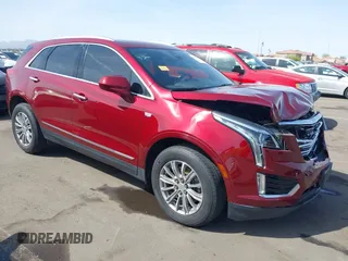 2017 Cadillac XT5 Luxury FWD with VIN 1GYKNBRS4HZ216364, listed as a IAAI auction lot 41877671 with 83,931 mi miles and . Bid and sale history available at DreamBid. Image 1.
