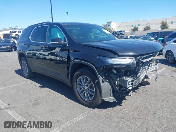 2022 Chevrolet Traverse LT Cloth with VIN 1GNERGKW6NJ106869, listed as a IAAI auction lot 41477954 with 74,130 mi miles and . Bid and sale history available at DreamBid. Image 1.