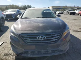 2017 Hyundai Sonata Sport with VIN 5NPE34AF6HH543634, listed as a Copart auction lot 44076185 with 110,695 mi miles and Salvage Title. Bid and sale history available at carsss.com. Image 5.