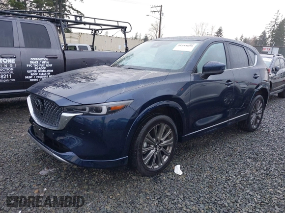 2024 Mazda CX-5 2.5 Turbo Signature with VIN JM3KFBXY6R0421448, listed as a IAAI auction lot 41344699 with 18,738 mi miles. Bid and sale history available at carsss.com. Image 17.
