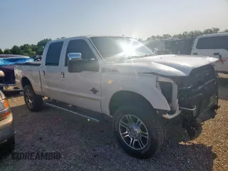 2016 Ford F-350 Platinum with VIN 1FT8W3BT8GEB92274, listed as a Copart auction lot 64411665 with 57,812 mi miles and Salvage title. Bid and sale history available at DreamBid. Image 4.