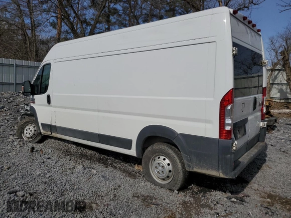2017 Ram ProMaster Cargo with VIN 3C6TRVDG3HE525443, listed as a Copart auction lot 50401815 with 106,958 mi miles and Salvage Title. Bid and sale history available at carsss.com. Image 2.