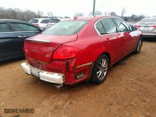 2009 Infiniti G37 Sedan Journey with VIN JNKCV61E19M305832, listed as a IAAI auction lot 41190366 with 1 mi miles. Bid and sale history available at carsss.com. Image 4.