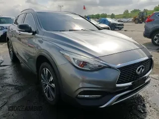 2017 Infiniti QX30 Premium with VIN SJKCH5CR3HA028570, listed as a Copart auction lot 59897525 with 75,214 mi miles and Salvage title. Bid and sale history available at DreamBid. Image 14.