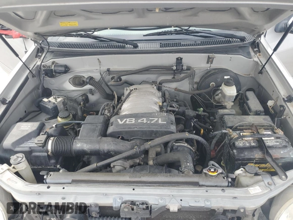 2004 Toyota Tundra SR5 with VIN 5TBET34184S445602, listed as a Copart auction lot 45461545 with 373,136 mi miles and Salvage Title. Bid and sale history available at DreamBid. Image 12.