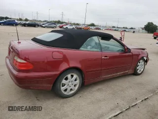2002 Mercedes-Benz CLK 320/430 with VIN WDBLK65G02T110501, listed as a Copart auction lot 78306224 with 115,172 mi miles and Salvage Title. Bid and sale history available at DreamBid. Image 3.