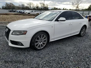 2012 Audi A4 2.0T Premium Plus with VIN WAUEFAFLXCN007957, listed as a Copart auction lot 46334095 with 155,813 mi miles and Clean Title. Bid and sale history available at carsss.com. Image 1.