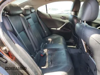 2006 Lexus IS 250 z VIN JTHBK262065021755, wystawiony jako Copart lot #57726395 z przebiegiem 167 388 mil mil oraz Czysty tytuł • Clean title. Historia ofert i sprzedaży dostępna na DreamBid. Obrazek 10.