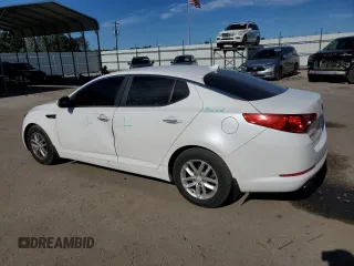 2013 Kia Optima LX with VIN KNAGM4A72D5359748, listed as a Copart auction lot 42993245 with 164,420 mi miles and Salvage Title. Bid and sale history available at carsss.com. Image 2.