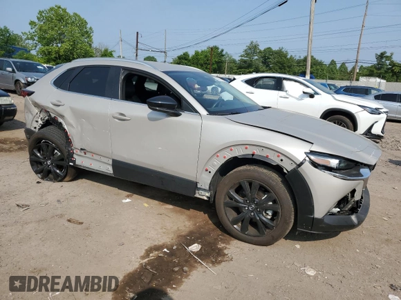2024 Mazda CX-30 S Select Sport with VIN 3MVDMBBM7RM657971, listed as a Copart auction lot 59873125 with 9,355 mi miles and Salvage title. Bid and sale history available at DreamBid. Image 4.