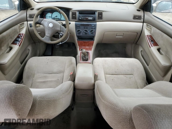 2004 Toyota Corolla CE with VIN 1NXBR32E54Z194835, listed as a Copart auction lot 52979495 with 299,999 mi miles and Clean Title. Bid and sale history available at DreamBid. Image 8.