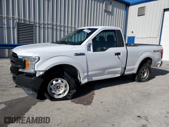 2018 Ford F-150 XL with VIN 1FTMF1EB1JFD61171, listed as a Copart auction lot 60848315 with Not provided miles and Clean title. Bid and sale history available at DreamBid. Image 1.