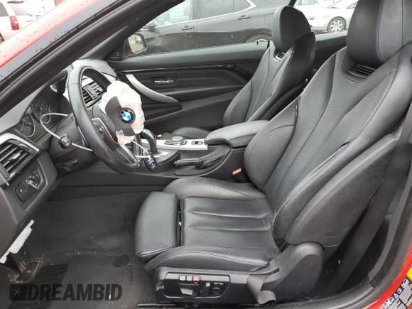 2015 BMW 4 Series 435i xDrive with VIN WBA3T7C58FP942542, listed as a Copart auction lot 78869484 with 75,392 mi miles and Salvage title. Bid and sale history available at DreamBid. Image 7.