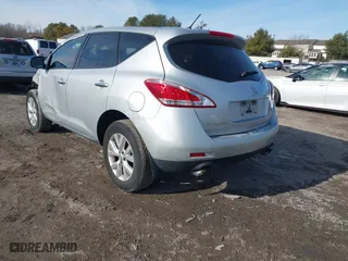 2014 Nissan Murano SL with VIN JN8AZ1MUXEW409029, listed as a IAAI auction lot 41305453 with 164,676 mi miles. Bid and sale history available at carsss.com. Image 3.