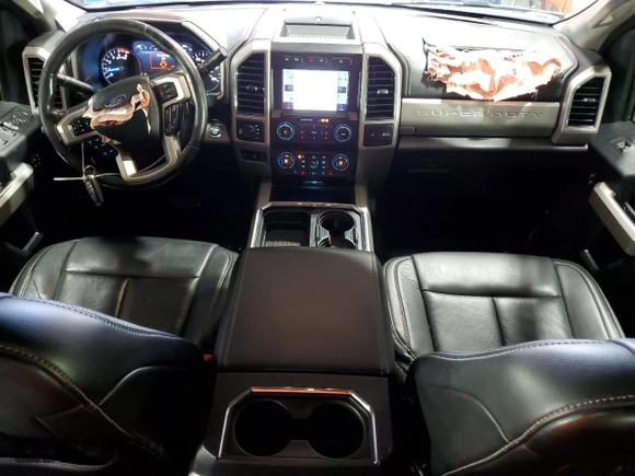 2020 Ford F-350 XL with VIN 1FT8W3BT5LEE91991, listed as a Copart auction lot 59532065 with 93,217 mi miles and Salvage title. Bid and sale history available at DreamBid. Image 8.
