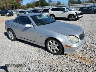 2001 Mercedes-Benz SLK 230 Kompressor z VIN WDBKK49F31F188527, wystawiony jako Copart lot #84489514 z przebiegiem 182 831 mil mil oraz Szkoda całkowita • Salvage title. Historia ofert i sprzedaży dostępna na DreamBid. Obrazek 4.