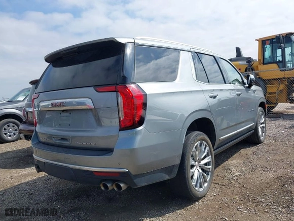 2023 GMC Yukon Denali with VIN 1GKS2DKL6PR231948, listed as a IAAI auction lot 41586428 with 69,458 mi miles. Bid and sale history available at carsss.com. Image 4.