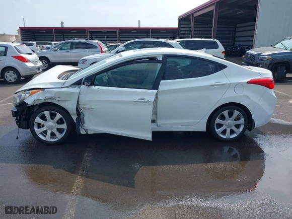 2013 Hyundai Elantra GLS PZEV with VIN 5NPDH4AE4DH294023, listed as a IAAI auction lot 41570524 with 1 mi miles. Bid and sale history available at carsss.com. Image 15.