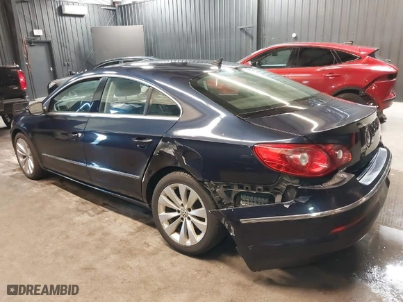 2012 Volkswagen CC Sport PZEV with VIN WVWMP7ANXCE552323, listed as a IAAI auction lot 41797712 with NaN miles. Bid and sale history available at carsss.com. Image 6.