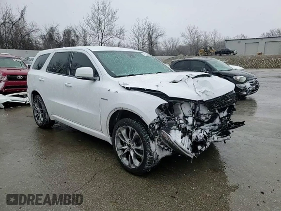 2020 Dodge Durango R/T with VIN 1C4SDHCT6LC301327, listed as a Copart auction lot 47811645 with 147,040 mi miles and Salvage title. Bid and sale history available at DreamBid. Image 11.