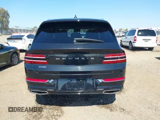 2021 Genesis GV80 with VIN KMUHB4SB7MU034287, listed as a IAAI auction lot 41663039 with 65,405 mi miles and . Bid and sale history available at DreamBid. Image 16.