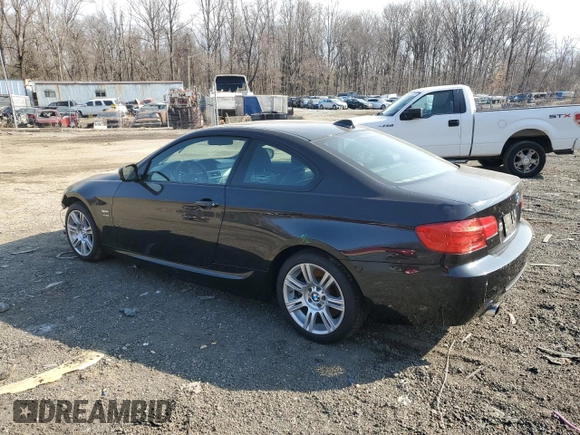 2012 BMW 3 Series 335i xDrive with VIN WBAKF9C5XCE859622, listed as a Copart auction lot 47178195 with 92,889 mi miles and Salvage Title. Bid and sale history available at carsss.com. Image 2.