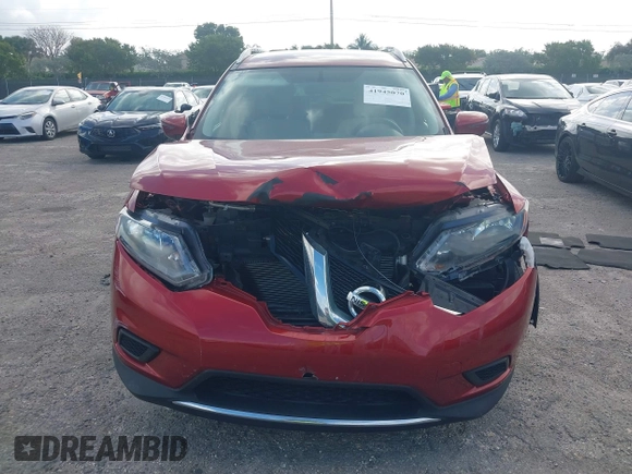 2016 Nissan Rogue S with VIN KNMAT2MT9GP592897, listed as a IAAI auction lot 41945070 with 65,770 mi miles and . Bid and sale history available at DreamBid. Image 12.