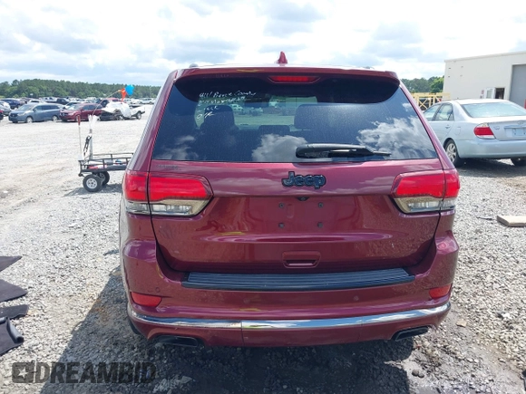 2016 Jeep Grand Cherokee Overland z VIN 1C4RJECG6GC401782, wystawiony jako IAAI lot #42442771 z przebiegiem 104 196 mil mil oraz . Historia ofert i sprzedaży dostępna na DreamBid. Obrazek 16.