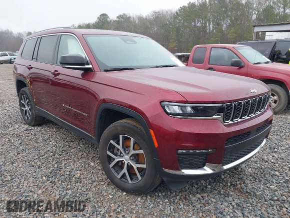 2023 Jeep Grand Cherokee Limited z VIN 1C4RJKBG6P8810318, wystawiony jako IAAI lot #41519714 z przebiegiem 56 777 mil mil oraz . Historia ofert i sprzedaży dostępna na DreamBid. Obrazek 1.