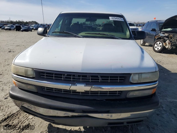 2001 Chevrolet Silverado 1500 LS with VIN 1GCEC19T61E118932, listed as a Copart auction lot 42946425 with 274,668 mi miles and Salvage Title. Bid and sale history available at carsss.com. Image 5.