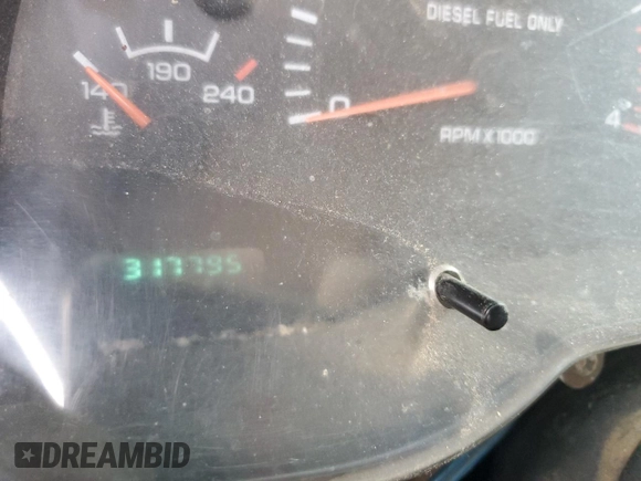 2001 Dodge Ram 2500 with VIN 3B7KF23671G169545, listed as a Copart auction lot 52175465 with 317,795 mi miles and Salvage Title. Bid and sale history available at carsss.com. Image 9.