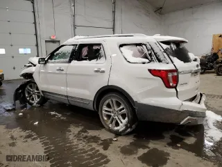 2016 Ford Explorer Limited with VIN 1FM5K8FH1GGB50790, listed as a Copart auction lot 41463955 with 0 mi miles and Salvage Title. Bid and sale history available at carsss.com. Image 2.