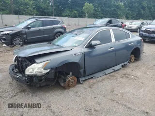 2011 Nissan Maxima S with VIN 1N4AA5AP9BC854194, listed as a Copart auction lot 63013175 with Not provided miles and Salvage title. Bid and sale history available at DreamBid. Image 1.