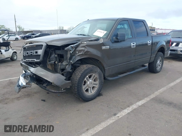 2008 Ford F-150 XLT with VIN 1FTPW14588FA17288, listed as a IAAI auction lot 41910178 with 182,016 mi miles. Bid and sale history available at carsss.com. Image 2.