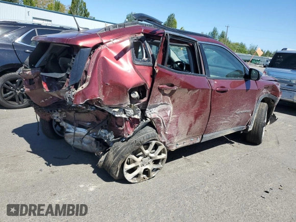 2022 Jeep Compass Latitude Lux z VIN 3C4NJDFB8NT157868, wystawiony jako Copart lot #69143104 z przebiegiem 46 406 mil mil oraz Szkoda całkowita • Salvage title. Historia ofert i sprzedaży dostępna na DreamBid. Obrazek 3.