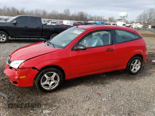 2007 Ford Focus S with VIN 1FAFP31N67W268937, listed as a Copart auction lot 43875925 with 141,786 mi miles and Salvage Title. Bid and sale history available at carsss.com. Image 1.