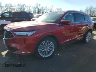 2023 Acura MDX w/Advance Package with VIN 5J8YE1H86PL011695, listed as a Copart auction lot 43700485 with 32,359 mi miles and Salvage Title. Bid and sale history available at carsss.com. Image 1.