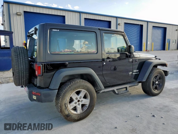 2015 Jeep Wrangler Freedom Edition with VIN 1C4AJWAG8FL541675, listed as a Copart auction lot 62647855 with 53,915 mi miles and Salvage title. Bid and sale history available at DreamBid. Image 3.
