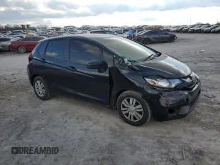 2017 Honda Fit LX with VIN 3HGGK5G52HM700121, listed as a Copart auction lot 87252954 with 113,561 mi miles and Salvage Title. Bid and sale history available at DreamBid. Image 4.