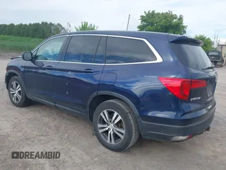 2016 Honda Pilot EX-L with VIN 5FNYF6H56GB073535, listed as a IAAI auction lot 42278814 with 111,156 mi miles and . Bid and sale history available at DreamBid. Image 3.