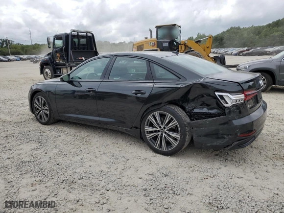 2021 Audi A6 Premium Plus with VIN WAUE3AF27MN048693, listed as a Copart auction lot 62170894 with 24846 miles and Salvage Title. Bid and sale history available at carsss.com. Image 2.