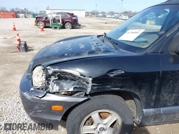 2004 Hyundai Santa Fe GLS with VIN KM8SC13E64U742880, listed as a IAAI auction lot 41764097 with 126,559 mi miles. Bid and sale history available at carsss.com. Image 14.