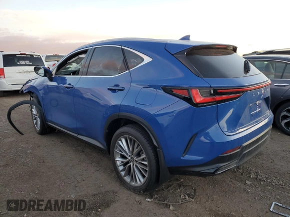 2025 Lexus NX 350h Luxury z VIN 2T2HKCEZ8SC037324, wystawiony jako Copart lot #83405744 z przebiegiem 1 452 mil mil oraz Szkoda całkowita • Salvage title. Historia ofert i sprzedaży dostępna na DreamBid. Obrazek 2.