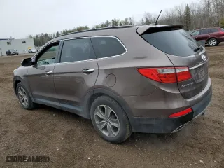 2014 Hyundai Santa Fe XL with VIN KM8SM4HF1EU042279, listed as a Copart auction lot 80753444 with 136,413 mi miles and Salvage Title. Bid and sale history available at carsss.com. Image 2.