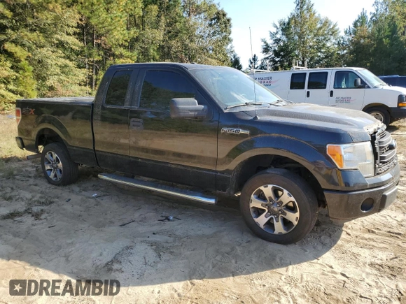 2014 Ford F-150 XL with VIN 1FTFX1CF4EFB24806, listed as a Copart auction lot 76672874 with 144,886 mi miles and Salvage title. Bid and sale history available at DreamBid. Image 4.