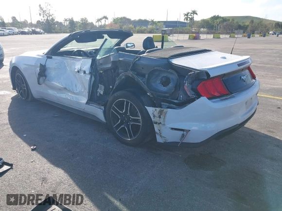 2021 Ford Mustang EcoBoost with VIN 1FATP8UH9M5104301, listed as a IAAI auction lot 41588511 with 95,414 mi miles and . Bid and sale history available at carsss.com. Image 3.