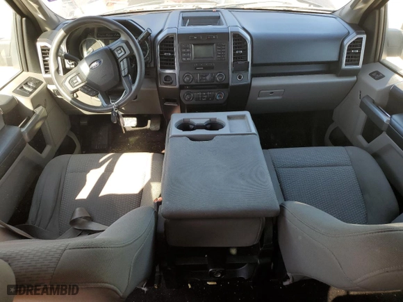 2017 Ford F-150 XL with VIN 1FTEW1CG6HKC75407, listed as a Copart auction lot 49391455 with 166,749 mi miles and Salvage Title. Bid and sale history available at carsss.com. Image 8.