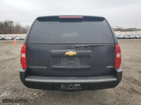 2012 Chevrolet Suburban LTZ with VIN 1GNSCKE0XCR282532, listed as a Copart auction lot 86433604 with 167,713 mi miles and Salvage Title. Bid and sale history available at carsss.com. Image 6.